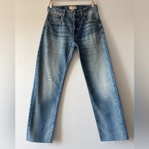 Madewell The Dean Easy Straight Jean Size 26